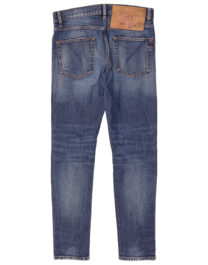 Jeans Slim Feminino Diesel W30 L30 Azul Algodão