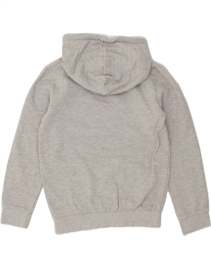 HARMONT & BLAINE Boys Graphic Hoodie Jumper 13-14 Years Grey Cotton Vintage Harmont & Blaine and Second-Hand Harmont & Blaine from Messina Hembry 