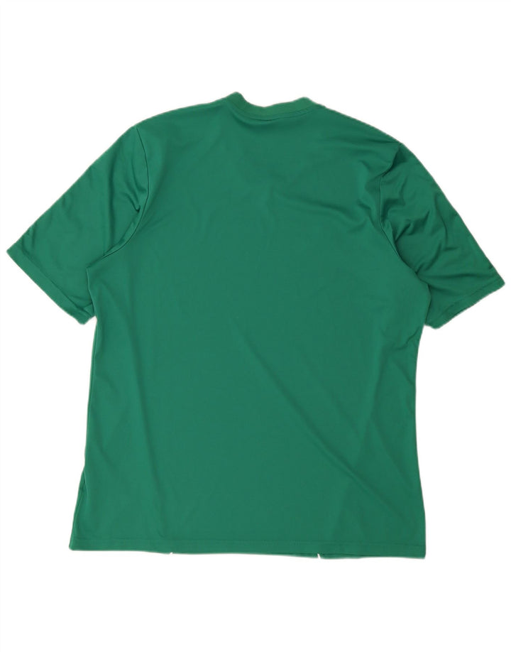 Camiseta masculina Adidas Top XL verde poliéster