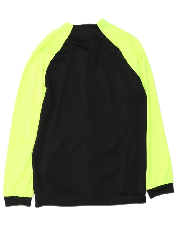 Jaqueta Nike Boys Dri Fit Tracksuit 12-13 anos grande bloco colorido preto