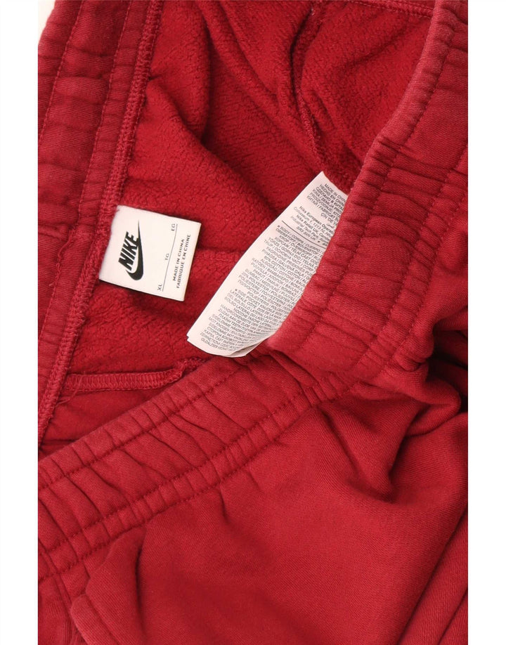 Calça de treino masculina Nike Joggers XL algodão vermelho