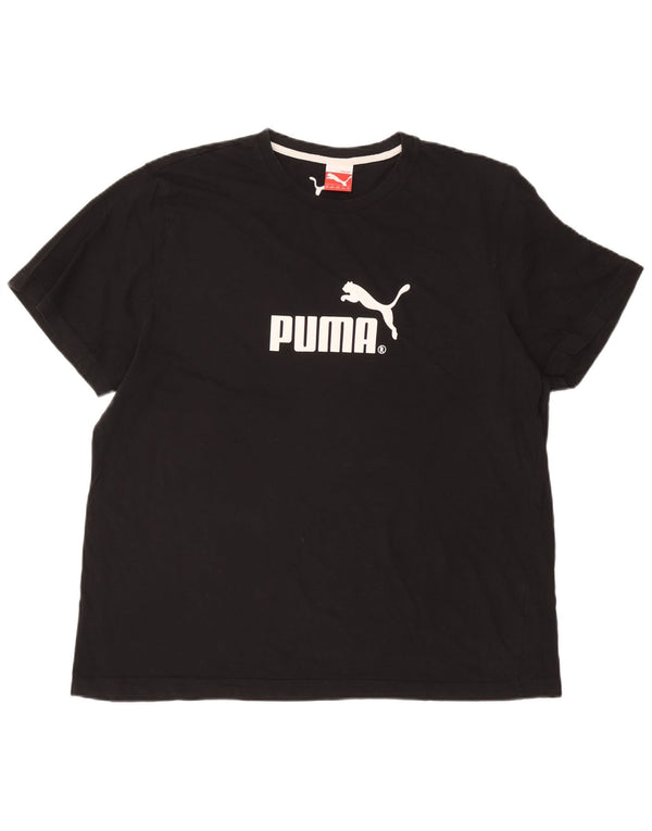 Camiseta masculina gráfica Puma Top 2XL preta