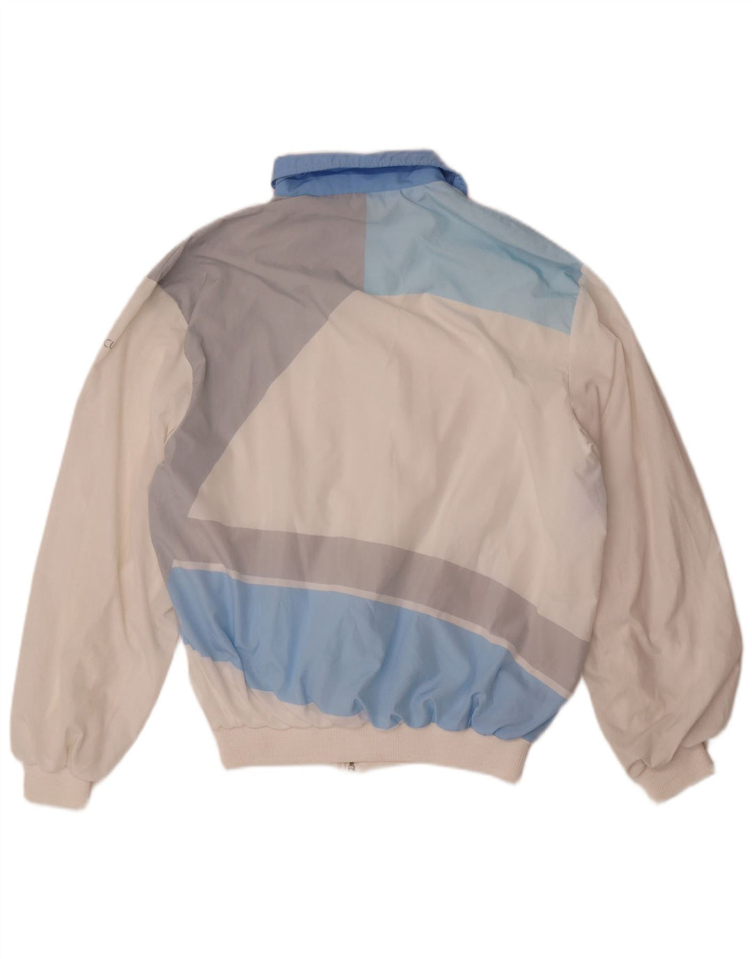 Jaqueta de treino feminina Golden Cup UK 14 médio branco colorblock