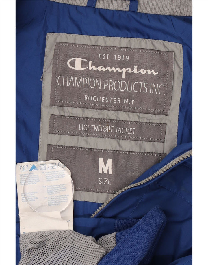 Jaqueta bomber masculina Champion UK 38 poliéster azul médio