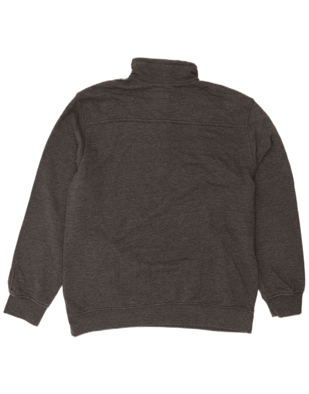 Moletom masculino Champion com zíper e gola 3XL algodão cinza