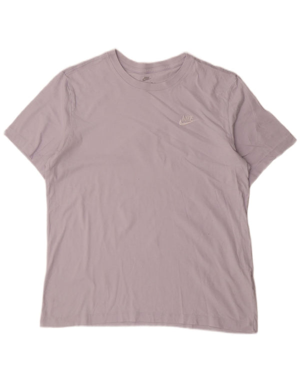 Camiseta masculina Nike grande algodão roxo