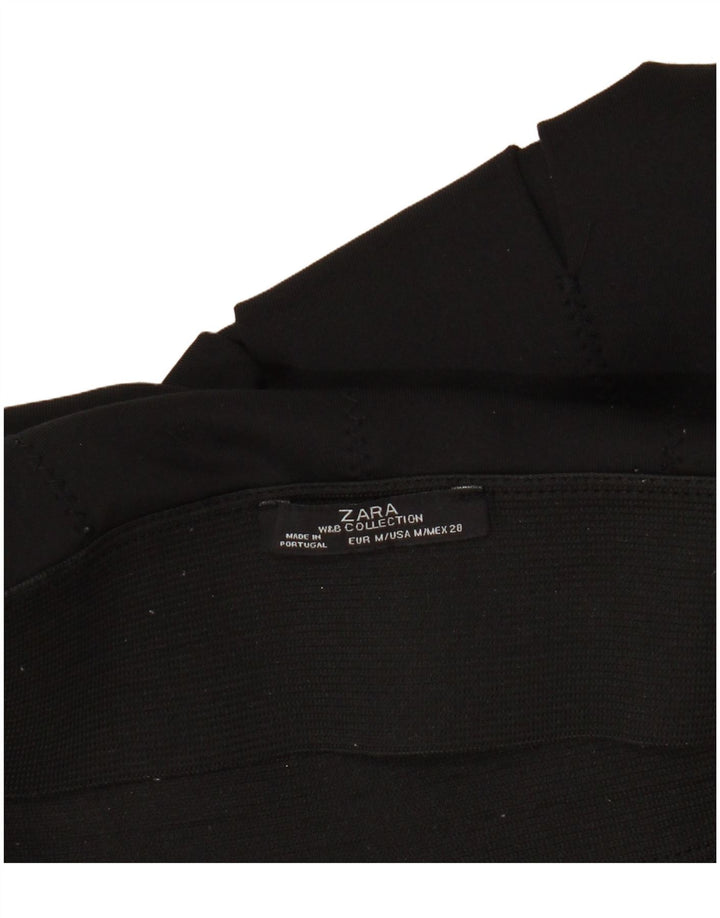 Minissaia feminina Zara média W28 preta