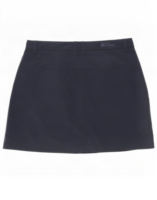 Skort feminino Jack Wolfskin UK 14 médio azul marinho