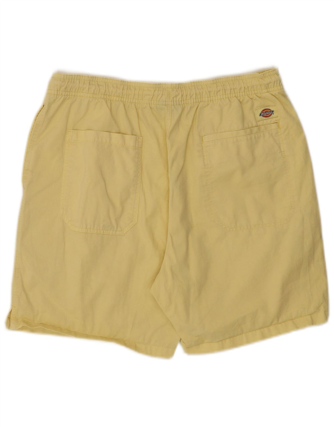 Shorts cargo masculino Dickies grande W34 algodão amarelo