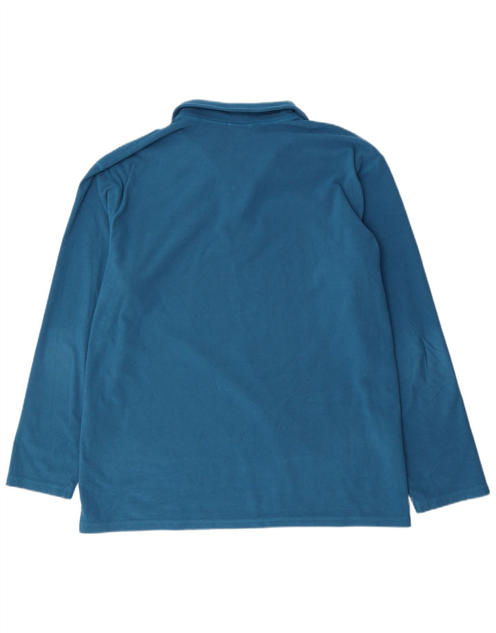 Suéter masculino de lã com pescoço e zíper 2XL