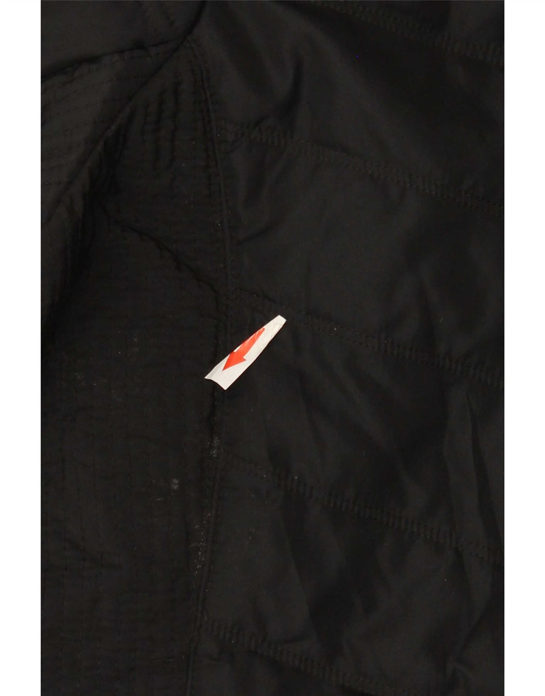 Casaco acolchoado com capuz feminino Marks & Spencer UK 22 3XL poliéster preto