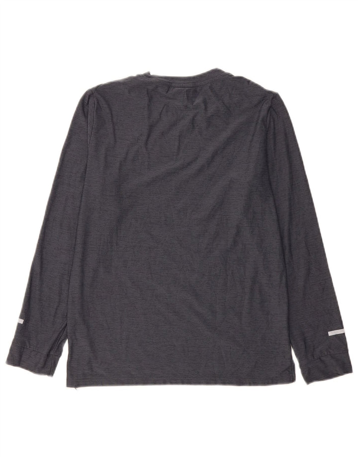 Camisola Russell Athletic Boys Dri-Power manga comprida 10-11 anos grande cinzento