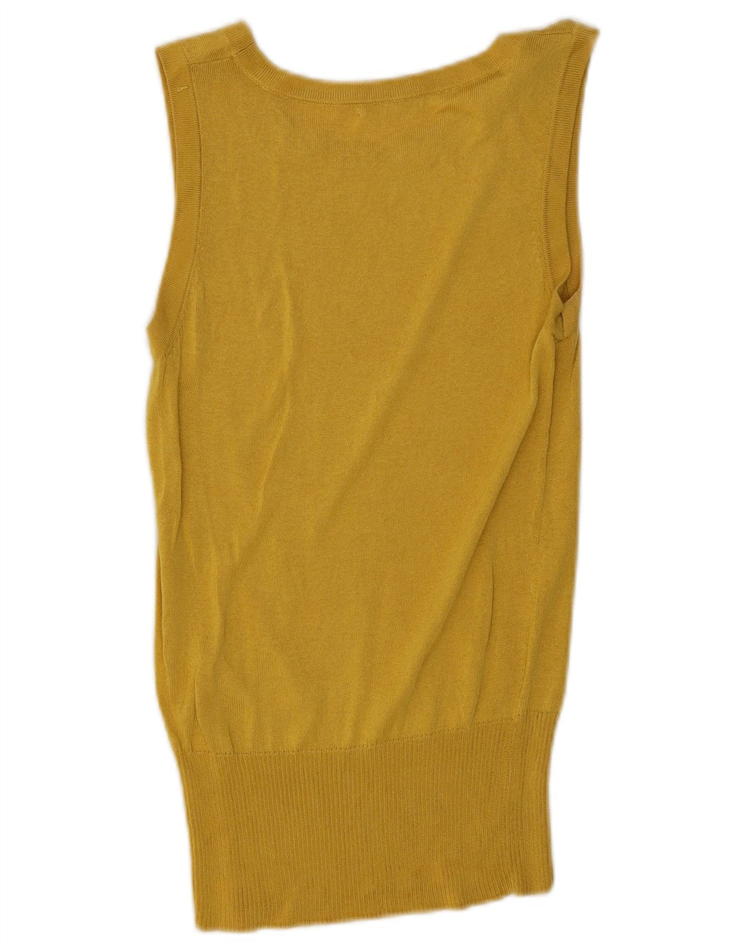 Colete feminino Massimo Dutti UK 12 médio amarelo