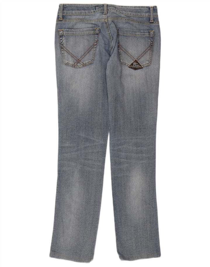 ROY ROGERS Jeans retos femininos W28 L32 algodão azul