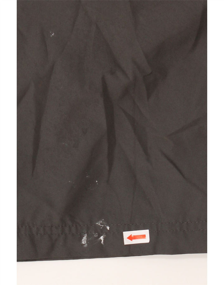 REEBOK Mens Graphic Calças de treino pequeno poliéster cinza