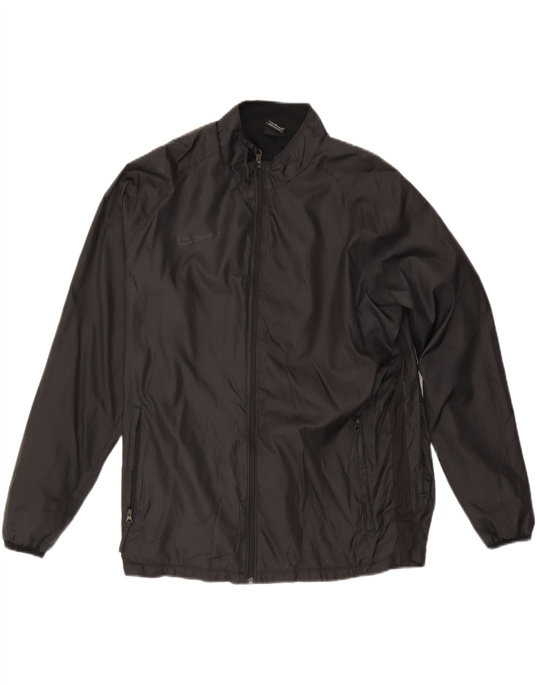 Nike Mens Treino Top Jaqueta Grande Poliéster Preto