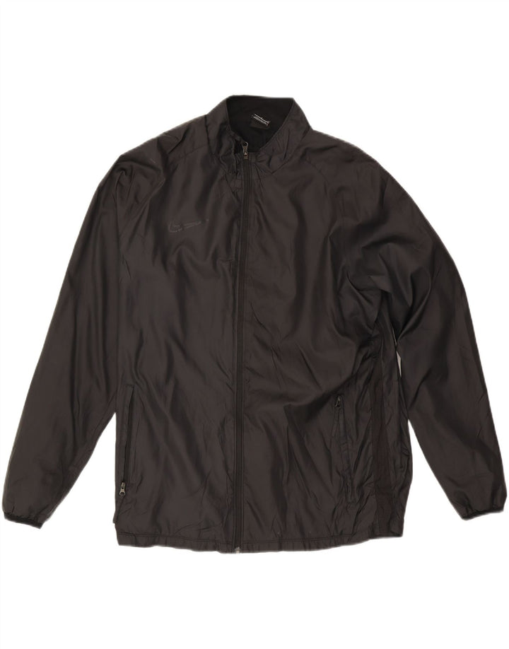 Nike Mens Treino Top Jaqueta Grande Poliéster Preto