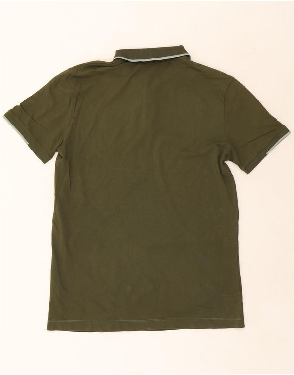 Camisa polo masculina Hugo Boss Regular Fit XL algodão verde