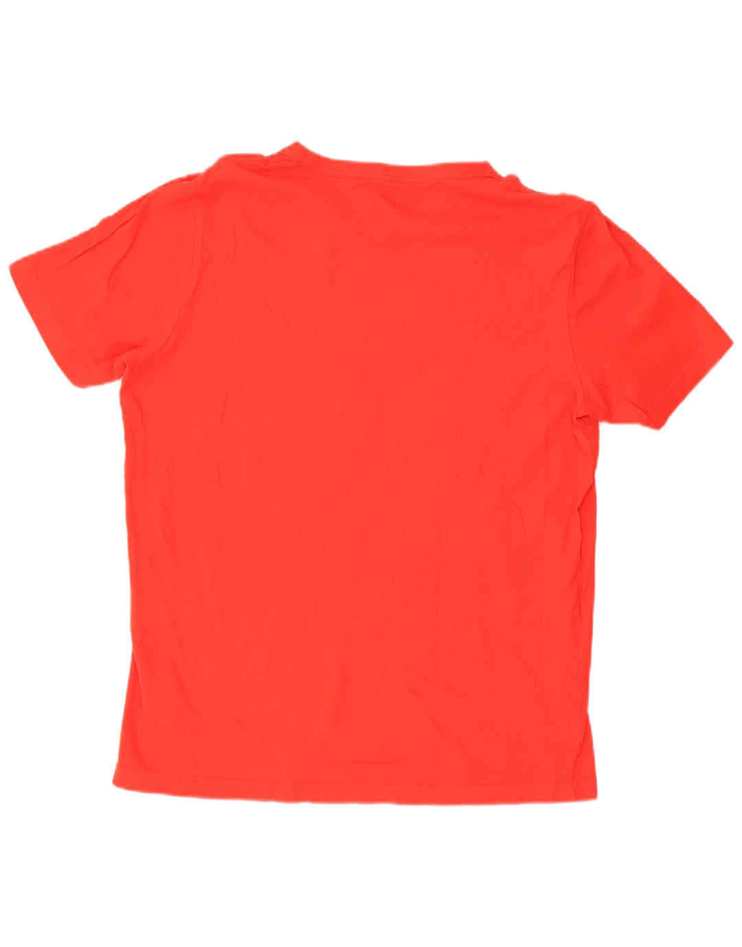 Puma Mens Graphic T-Shirt Top Grande Algodão Vermelho
