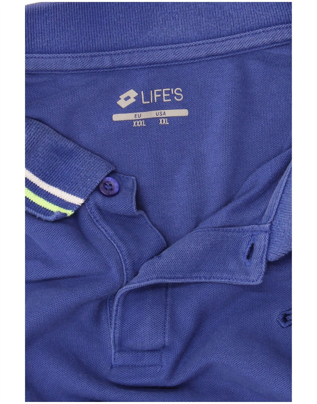 Camisa polo masculina Lotto 2XL azul