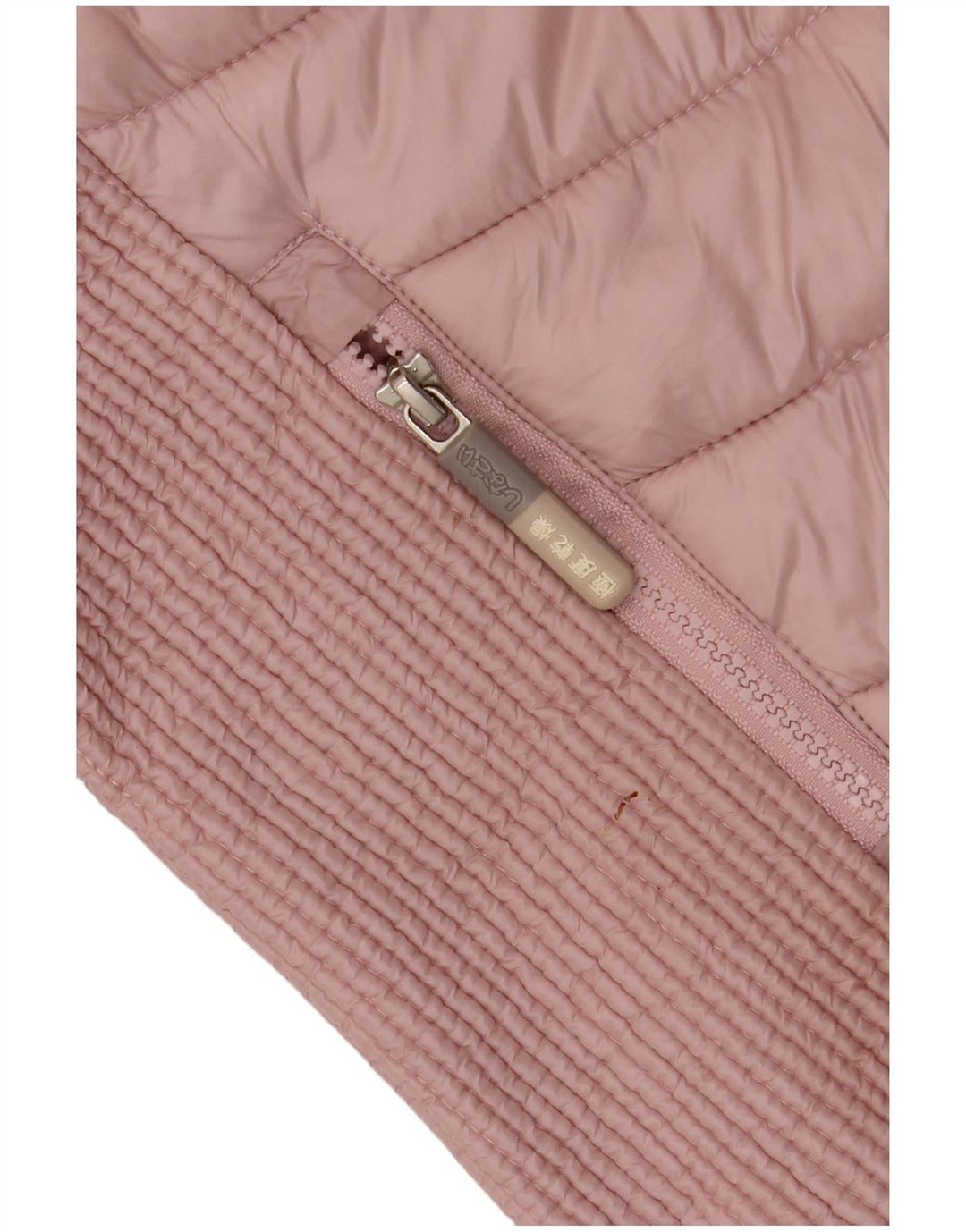 Jaqueta acolchoada feminina SUPERDRY UK 16 grande nylon rosa