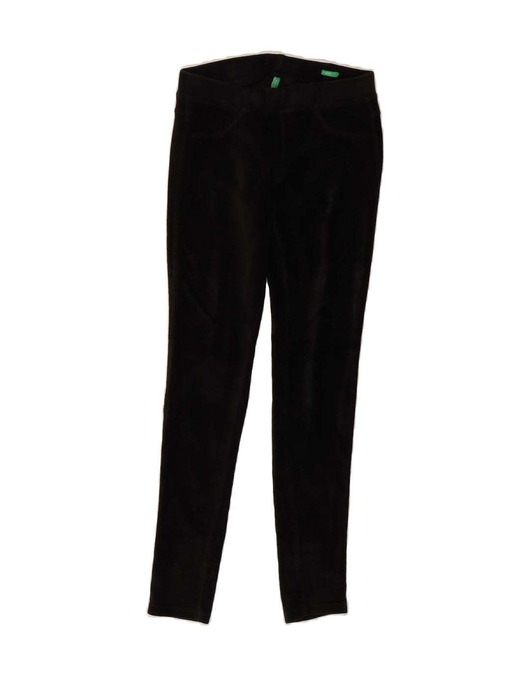 BENETTON Womens Jegging Corduroy Trousers W36 L30 Black Vintage Benetton and Second-Hand Benetton from Messina Hembry 