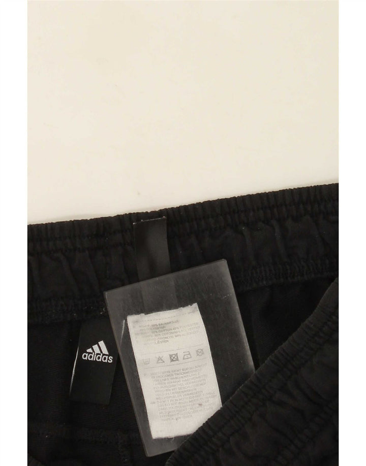 Shorts esportivos femininos Adidas UK 12 médio preto algodão