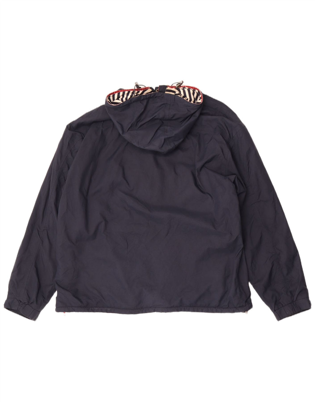 Jaqueta Anorak feminina Joules com capuz grande tamanho Reino Unido 16 grande azul marinho