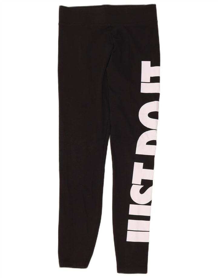Leggings femininas Nike Graphic UK 12 médio preto algodão