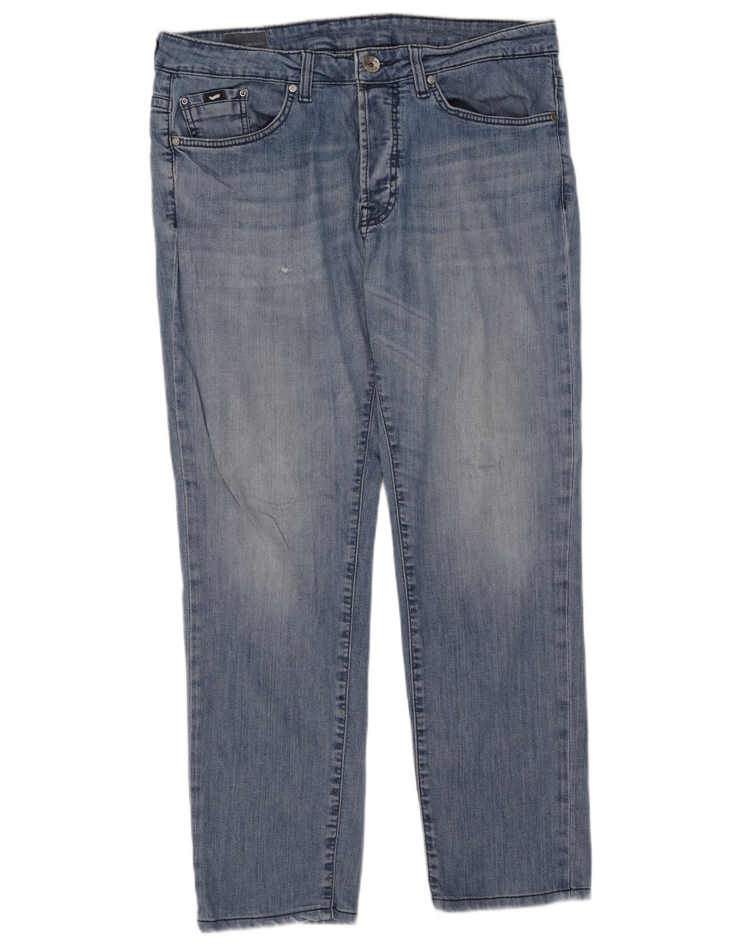 Calça jeans reta masculina Gas W36 L29 algodão azul