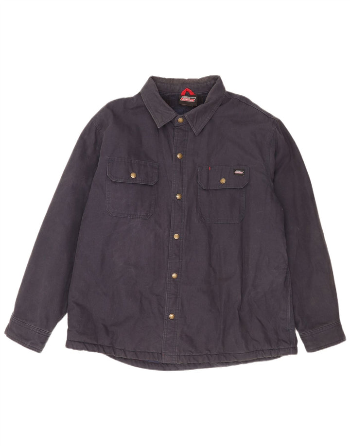 Camisa masculina Dickies Lumberjack XL azul marinho