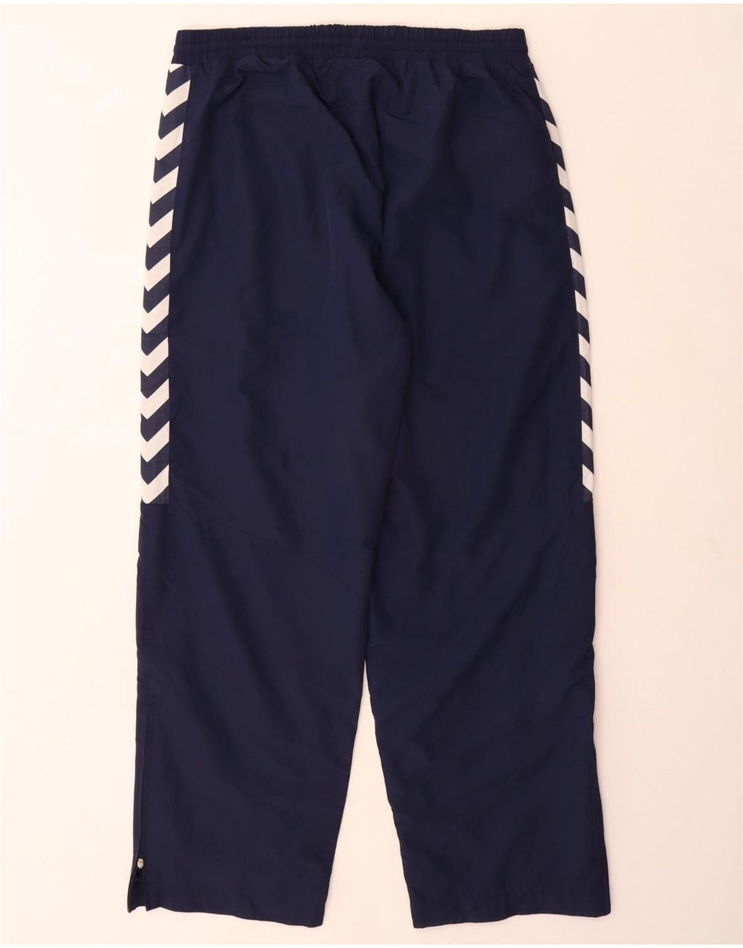 Calça de treino masculina HUMMEL poliéster azul marinho médio