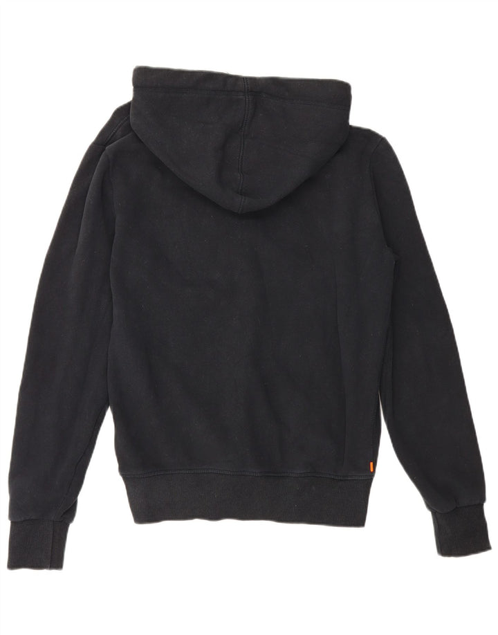 Superdry Mens Graphic Hoodie Jumper Médio Algodão Preto