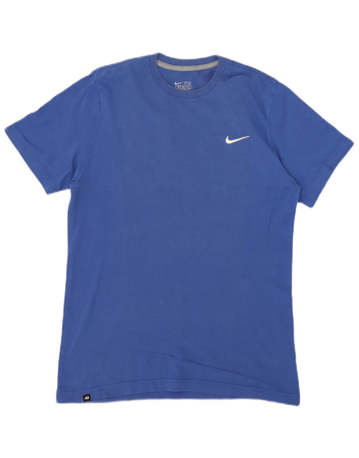 Camiseta Nike Feminina Standard Fit Top Médio Algodão Azul