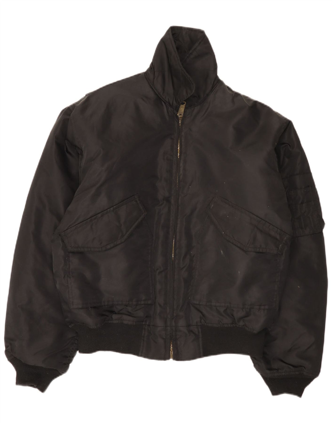 Jaqueta bomber masculina Brandit Reino Unido 40 grande nylon preto