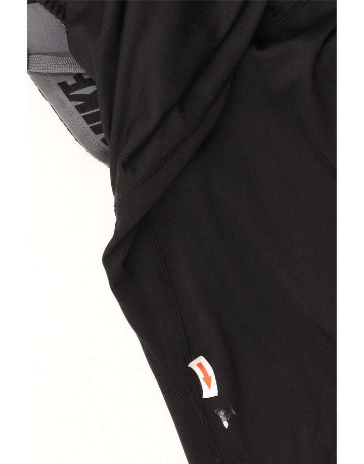 Shorts esportivos masculinos Nike Graphic Regular Fit grande poliéster preto
