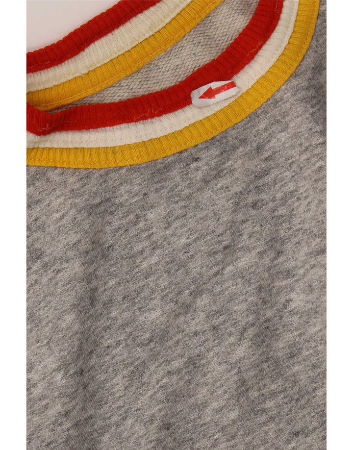 Blooming moletom feminino jumper UK 14 cinza médio