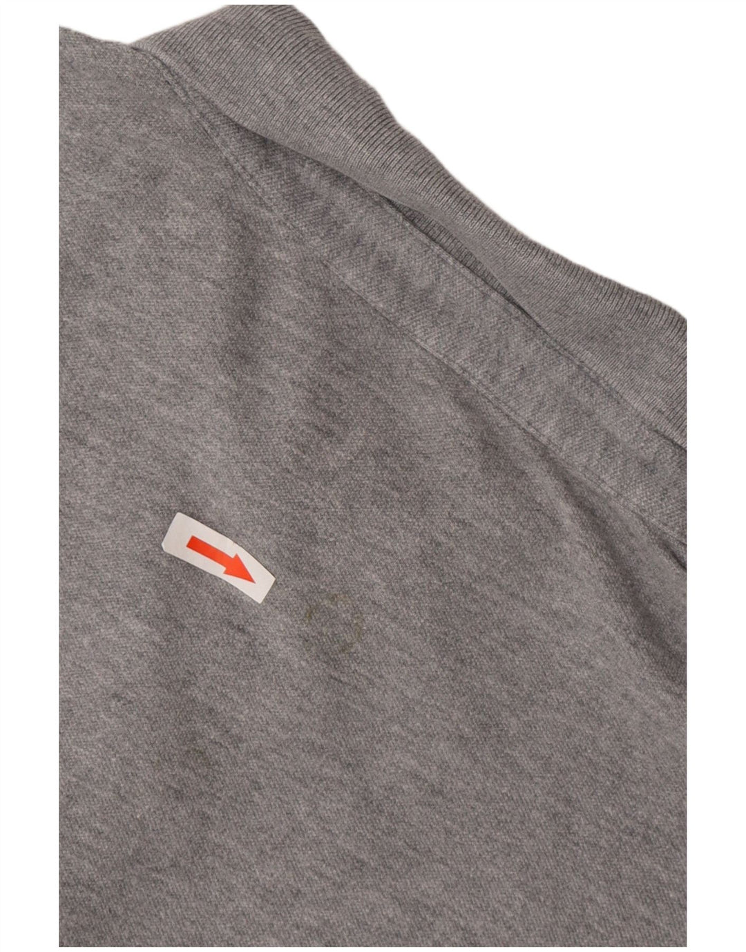 Camisa polo masculina Hugo Boss Slim Fit pequena cinza