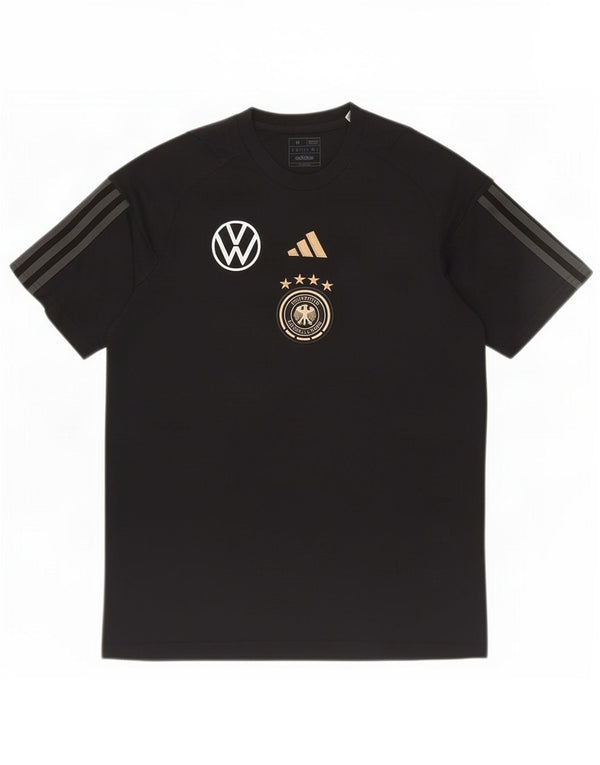 Camiseta Adidas Masculina Deutscher Fussball Bund Graphic Top Médio Preto
