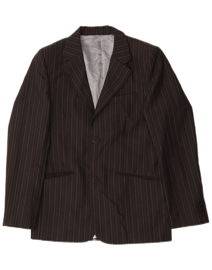 Jaqueta Marks & Spencer Boys Autograph Blazer 12-13 anos cinza risca de giz
