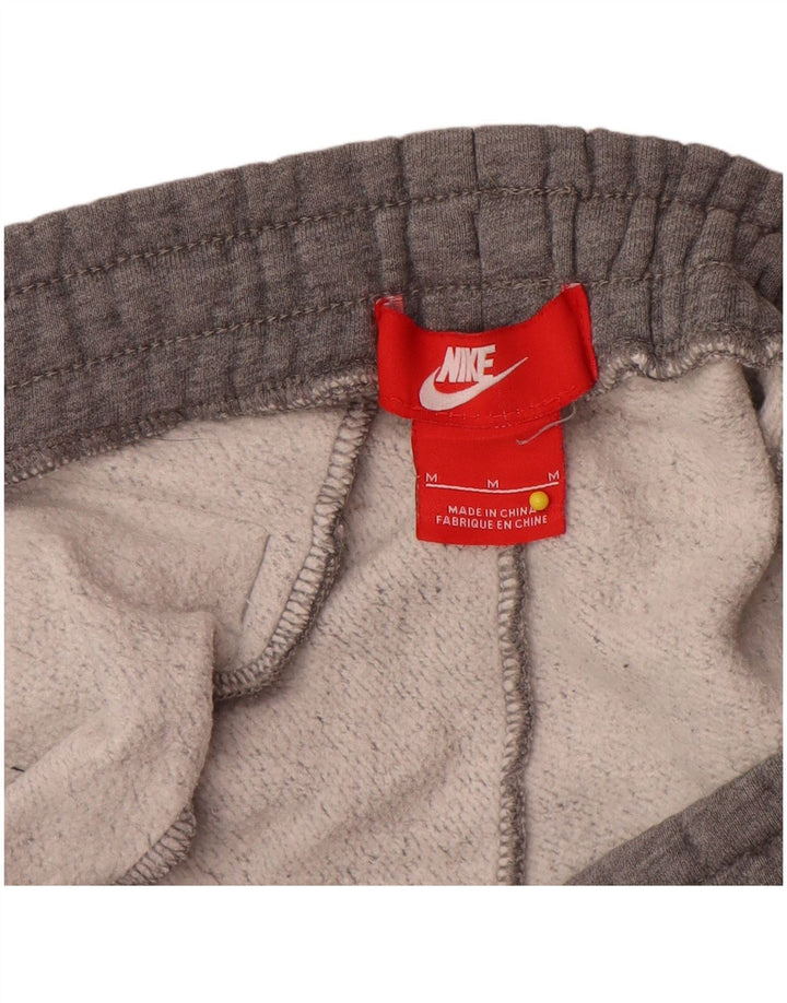 Calça de treino masculina Nike Joggers cinza médio algodão manchado