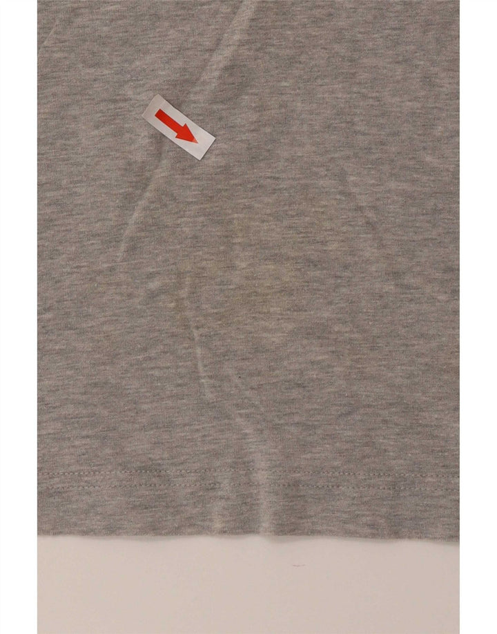 Colete masculino Levi's grande algodão manchado cinza