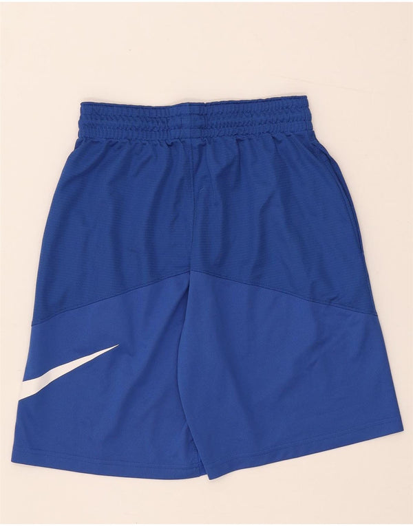Nike Mens Dri Fit Graphic Sport Shorts Pequeno Azul Poliéster