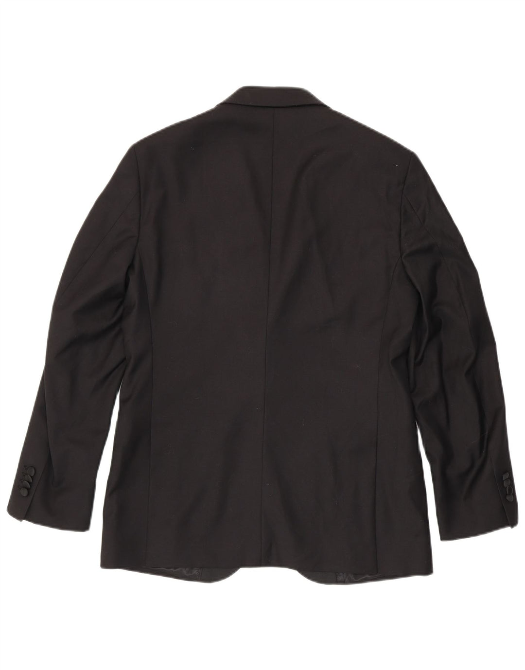 Jaqueta blazer masculina Gutteridge com 1 botão IT 48 lã preta média