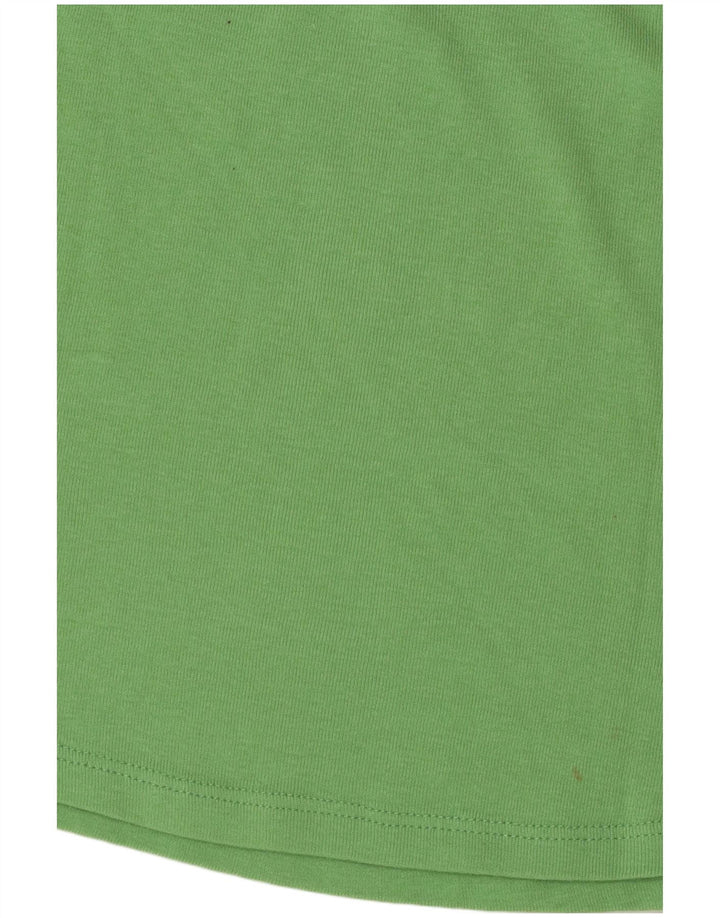 Top colete feminino ZARA UK 12 verde médio