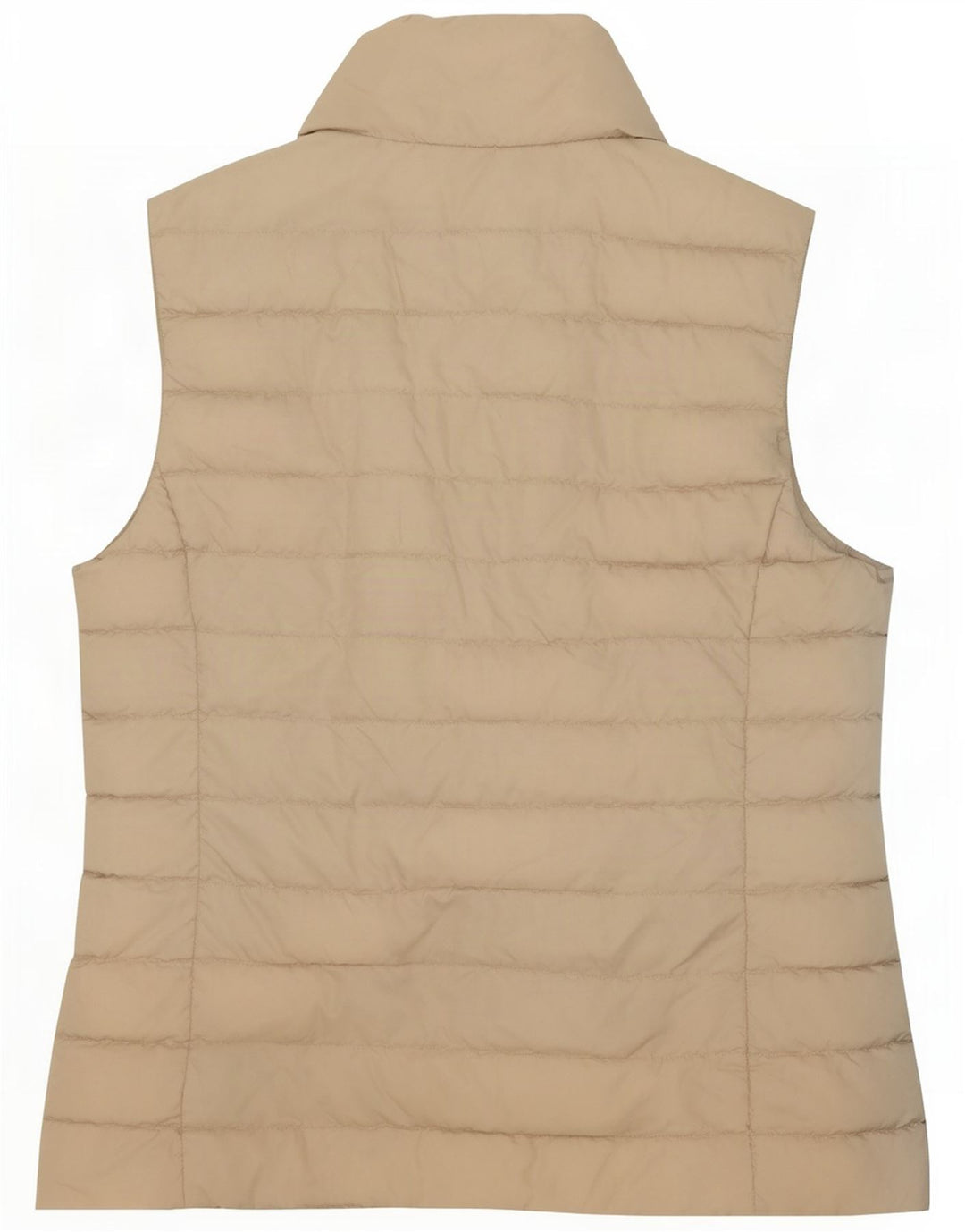 Gant Colete acolchoado feminino UK 10 pequeno poliéster bege