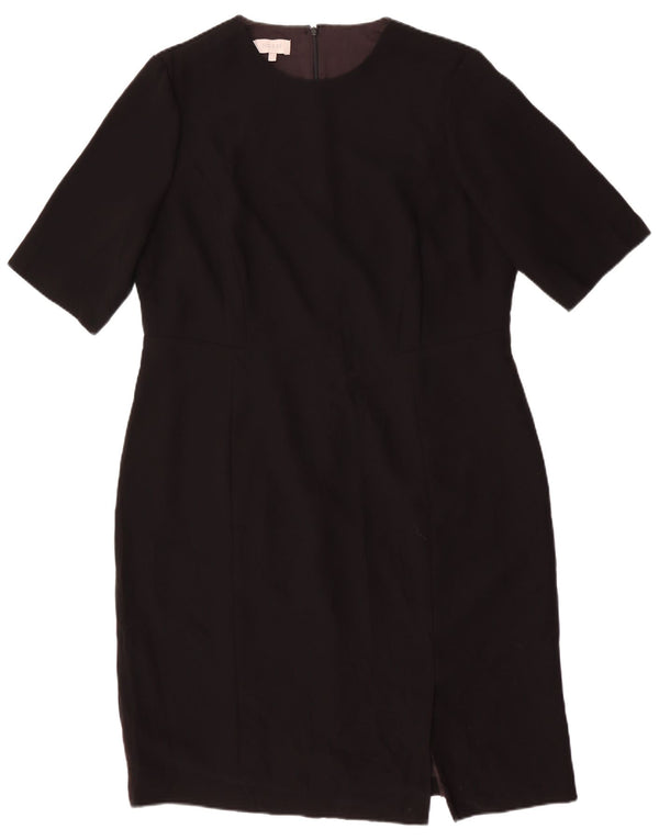 Vestido bainha feminino Hobbs UK 18 XL preto poliéster