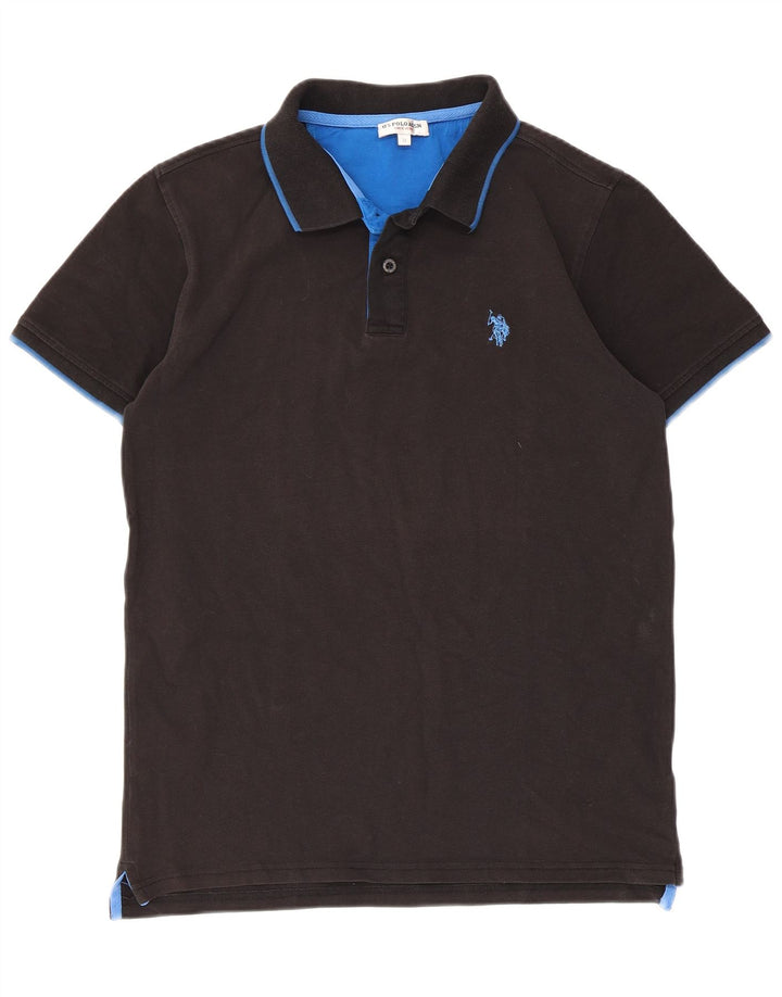 US Polo Assn. Camisa Masculina Média Preta