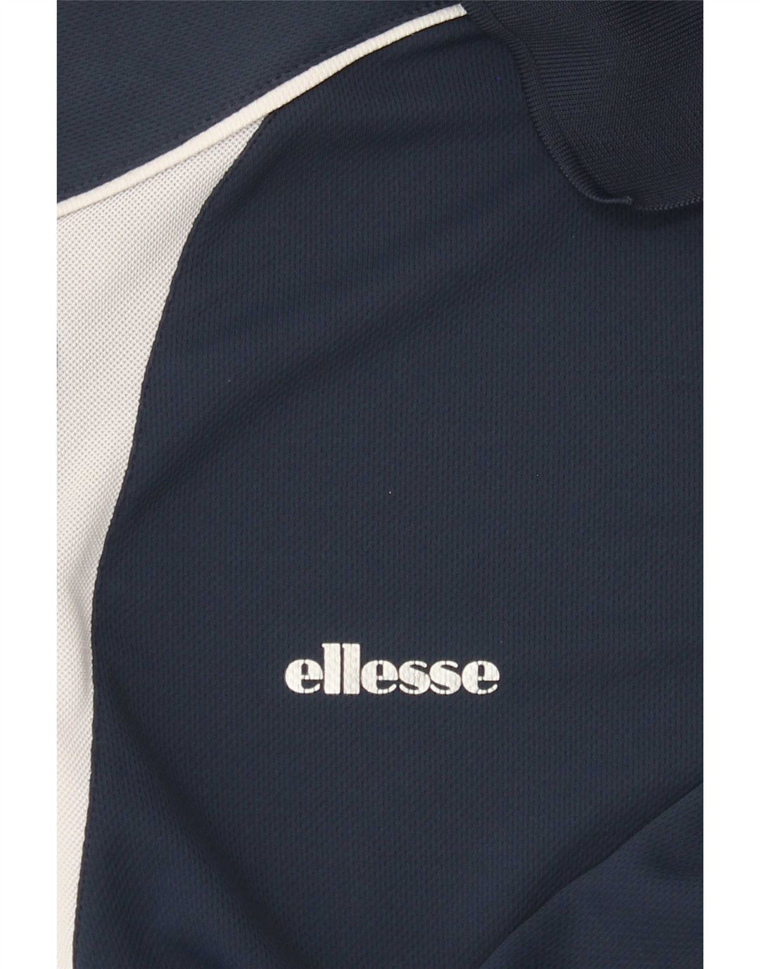 Camisa polo masculina Ellesse médio azul marinho colorblock