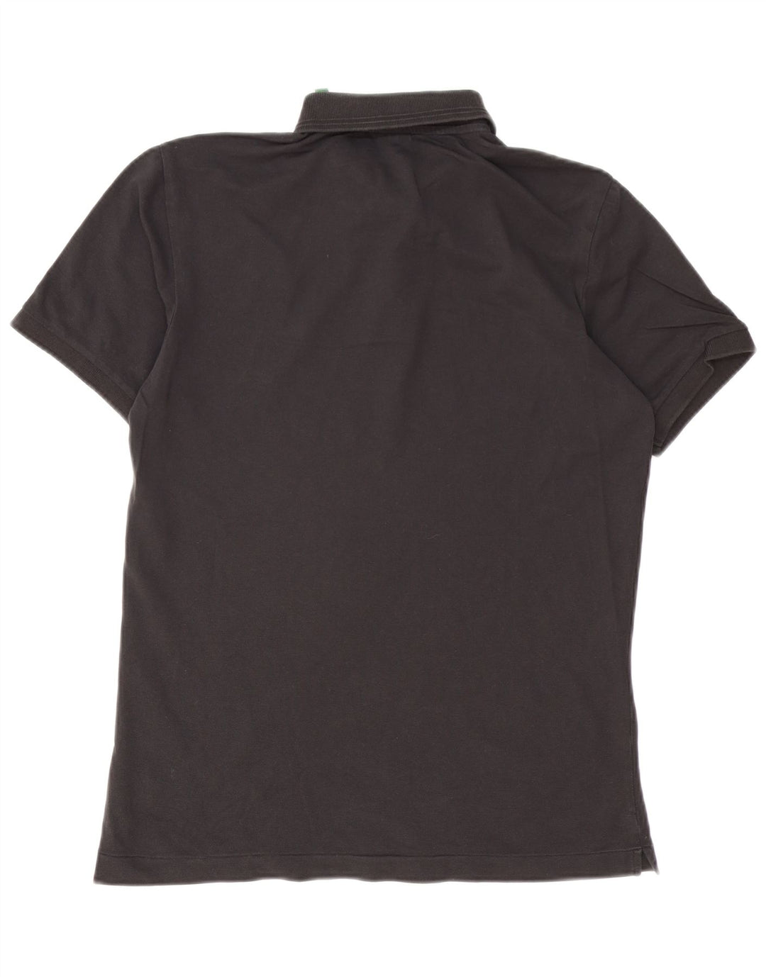 Camisa polo masculina G-Star de algodão preto médio
